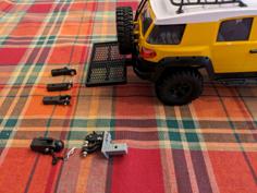 FMS Toyota FJ Cruiser Hitches 3D Printer Model