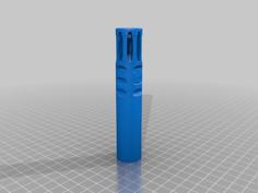 Bug A Salt Flash Hider Choke + Under Barrel Pic Rail 3D Printer Model