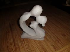 Kissing Couple 3D Printer Model