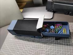 Desktop Storage(truck Styling_v2) 3D Printer Model