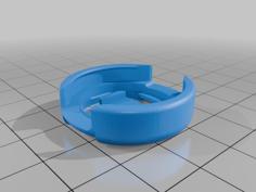 OH1 Swimming Goggle Strap Clip 3D Printer Model