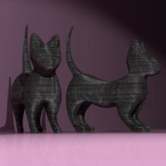 Frisky Kitty 3D Printer Model