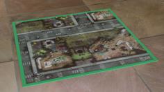 Zombicide Map Frame 3D Printer Model