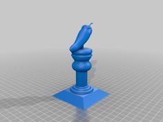 2014 ICC Chili Cookoff Trophy 3D Printer Model