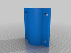 Mikrotik ATL LTE18 Pole Clamp 3D Printer Model