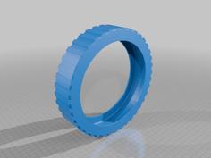 Husqvarna Lawn Mower Tire 3D Printer Model