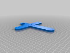 Centre Insulator For Creating Dipole Antennas. 3D Printer Model