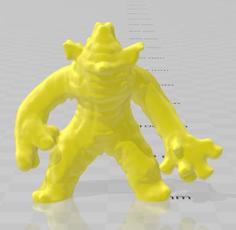 Long Monster Keshi 3D Printer Model