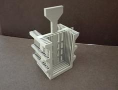 75x50mm Glass Slides Holder 3D Printer Model