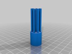 FMS A-10 70mm EDF GAU-8 Gun Barrel 3D Printer Model