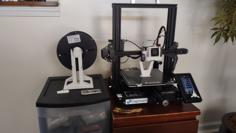 Reliable Spool Holder – Fully 3D Printed 3D Printer Model