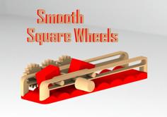 Smooth Square Wheels 3D Printer Model