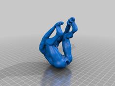 Human Pencil Holder Figure – Not For Everyone :D 3D Printer Model