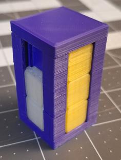 3×4 Square Whip-It Puzzle 3D Printer Model