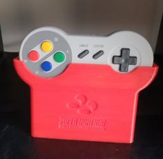 SNES Controller Charger 3D Printer Model