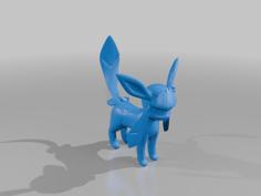 Girly Glaceon (high-poly) 3D Printer Model