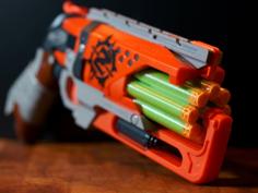 Nerf Hammershot 8-Shot Cylinder – PETG Version 3D Printer Model