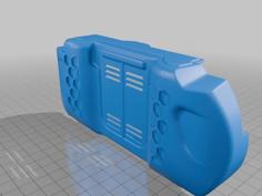 PSPi 6 Dual Battery Grip With Passive Cooling 3D Printer Model