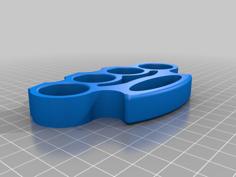 BRASS KNUCKLES (BLUES BROTHERS EDITION) 3D Printer Model