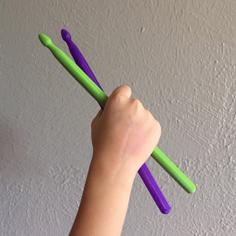 Kid’s Drum Sticks 3D Printer Model