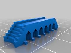 Catan Player Set – The Khmer – Solid Road Archs 3D Printer Model