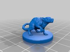 Giant Rat Miniatures (Revised) 3D Printer Model