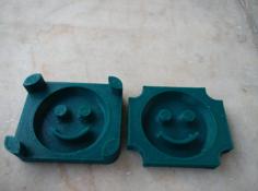 Smiley Potato Mold 3D Printer Model