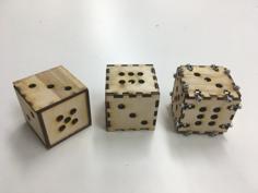 Laser Cut Dice