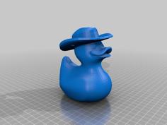 Cowboy Duck 3D Printer Model