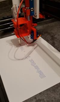 EleksMaker EleksLaser Draw Module Plate And Sled 3D Printer Model