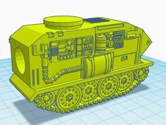 GI Joe Clean Sweep Tank 3D Printer Model