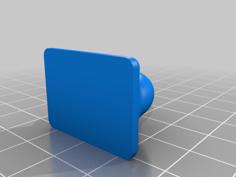 Kitchen/Wall Hook For Double Sided Tape Mounting 3D Printer Model