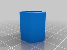 Hexagonal Candle Holder 3D Printer Model