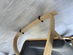 IKEA POÄNG Rocking Chair Stops 3D Printer Model