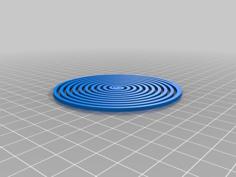 Christmas Bell – Spiral 3D Printer Model