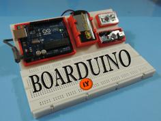 BOARDUINO – ARDUINO ALL IN ONE BREADBOARD STAND 3D Printer Model