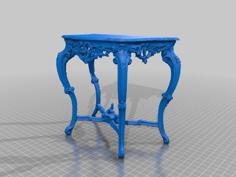 Table Louis XIV 3D Printer Model