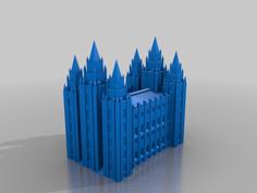 The Salt Lake City Temple (Mormon) 3D Printer Model