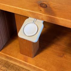 IWatch Stand Under Desk / Shelf 3D Printer Model