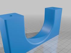 Simple Desk Shelf Legs 3D Printer Model