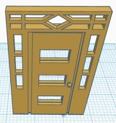 Front Door 3D Printer Model