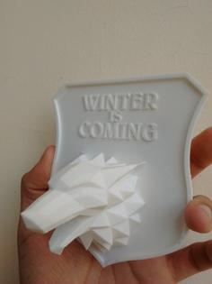 “Winter Is Coming” – Stark Sigil 3D Printer Model