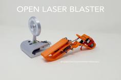 OPEN LASER BLASTER 3D Printer Model