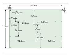 Laser Cut Scalar M – Bed DXF