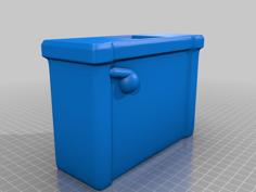 Toilet Dice Tower 3D Printer Model