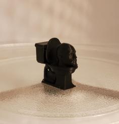 Skibidi (The Rock) Toilet 3D Printer Model