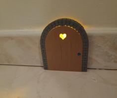 The Door Of The Rat Hole With Light 3D Printer Model