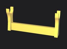 Single Katana Stand 3D Printer Model