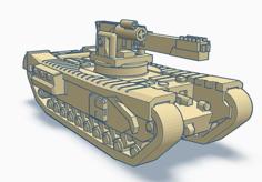 Churchill IV Hydra And Wyvern (Fictional!) 3D Printer Model