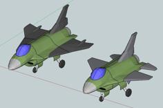 General Dynamics F-16 Fighting Falcon 3D Printer Model